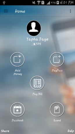 How to write requirement of an android app 5 android app home screen image